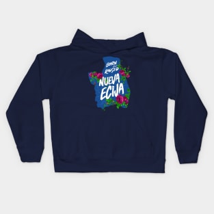 Born and Raised - Nueva Ecija, Philippines (Blue) Kids Hoodie